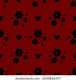 seamless pattern with  flowers, fabric pattern, gift wrapping paper, notebook cover, phone case 