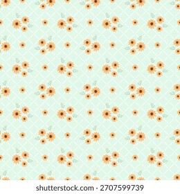 seamless pattern with  flowers, fabric pattern, gift wrapping paper 