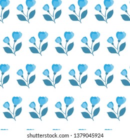 Seamless pattern with  flowers for fabric, textile, wrapping paper, card, invitation, wallpaper, web design, background.