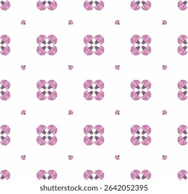 Seamless pattern with flowers. Fashion print . Vector illustration.