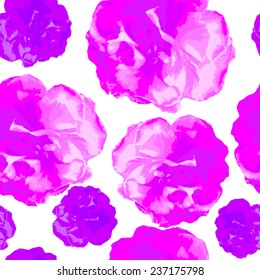 Seamless pattern with flowers. Floral background. Artwork for textiles, fabrics, souvenirs, packaging and greeting cards.