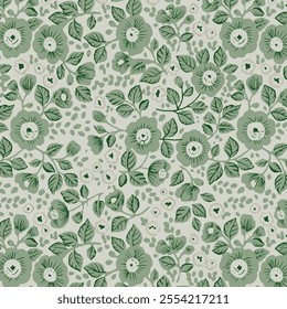 Seamless Pattern with flowers. Floral Background foe web, textile, blogging design, stationary.
