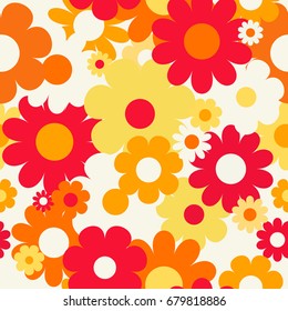 Patrón sin fisuras con flores. Fondo de pantalla floral sin costuras