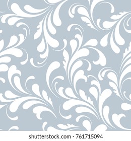 Seamless pattern with flowers. Flowery background.