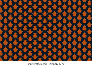 seamless pattern with flowers isolated in black background