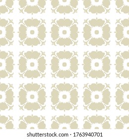 Nahtloses Muster mit Blumen. Helles, blumengeschmücktes Design auf weißem Hintergrund. Vektorgrafik