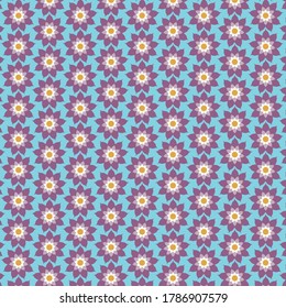 Seamless pattern .Flowers pattern .Summer ornament.