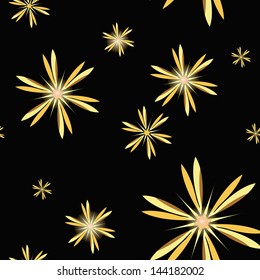 seamless pattern with  flowers. Vector illustration