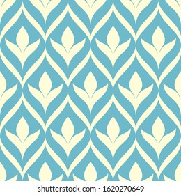 Seamless pattern with flowers. Vector illustration
