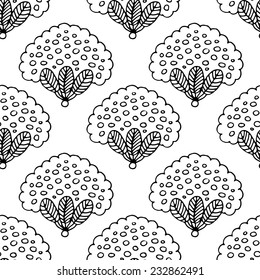 Seamless pattern with flowers-2