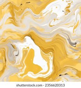 Seamless pattern of flowing hues of gold texture: a testament to the beauty of abstract fluid artistry.