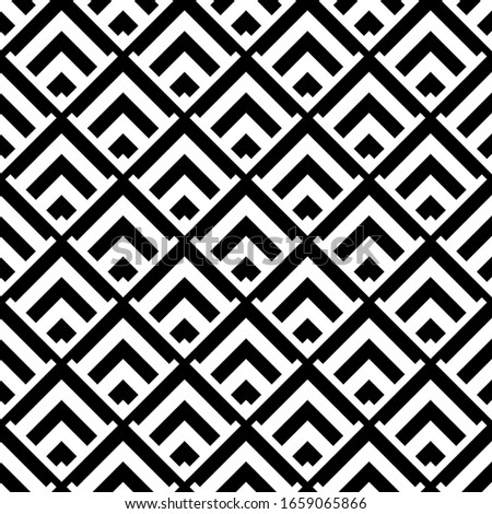 Seamless pattern. Folk motif. Chevrons, figures ornament. Brackets, shapes wallpaper. Curves, forms illustration. Geometric background. Textile print, web design, abstract backdrop. Vector artwork.