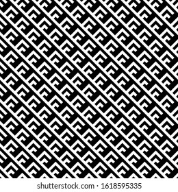 Seamless pattern.  Folk wallpaper. abstract illustration. Tribal motif. Vector art