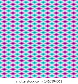 Seamless pattern in the form of geometric ornament of blue and purple shades of diamond shape