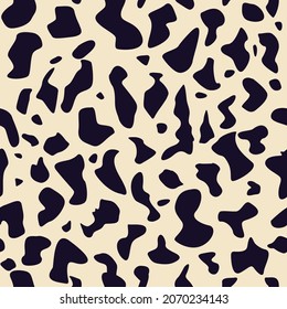 seamless pattern in the form of a spotted structure on a beige background for prints on fabrics for clothes, bed linen, towels and for interior decoration