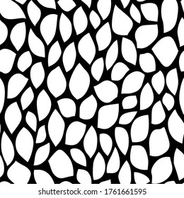 Seamless pattern of the form that is abstract at irregularity,