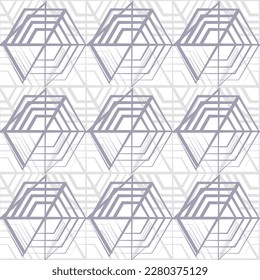 Seamless pattern in the form of a web in blue tones