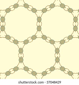 Seamless pattern formed by turtles