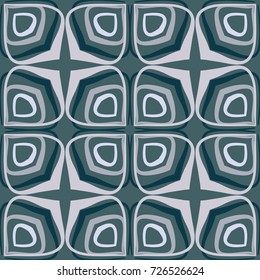 Seamless pattern. Four-sided elements, right rows.