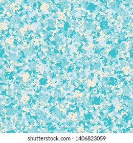 Seamless pattern. Four-sided multi-colored round elements are arranged randomly. Fashionable color combinations.