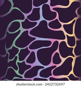 seamless pattern with free form vector