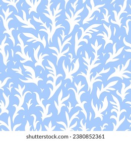 Seamless pattern with frosty winter window patterns.Vector graphics.