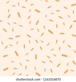 Seamless pattern from fruit ice cream at the light pink background