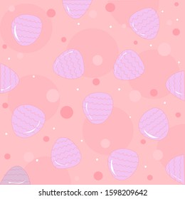 Seamless Pattern with fruits, Hand drawn design for greeting cards, fabric, wrapping paper, invitation, stationery, web site background.