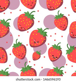 seamless pattern with fruits motif