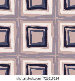 Seamless pattern. Funny cells. Grunge style.