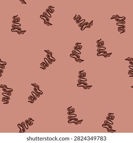 seamless pattern ganache chocolate drip sause cartoon. decadent rich, smooth indulgent, homemade recipe ganache chocolate drip sause sign vector