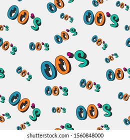 Seamless Pattern Generation of 00's