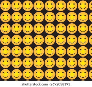  Seamless pattern generator emoji happy 
