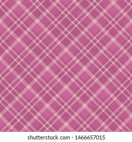 Seamless pattern in gentle berry pink colors for plaid, fabric, textile, clothes, tablecloth and other things. Vector image. 2
