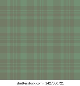 Seamless pattern in gentle discreet light and dark green colors for plaid, fabric, textile, clothes, tablecloth and other things. Vector image. 