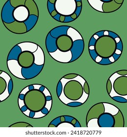 Seamless pattern with geometric aboriginal ornament. Ethnic tribal rounded color background. Afican, australian motiph. Dots painting. Vector illustration, template design for cloth, card, fabric.