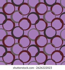 Padrão contínuo com ornamento aborígine geométrico. Fundo étnico tribal de cor arredondada. Africano, motifo australiano. Pintura de pontos. Ilustração vetorial, design de modelo para tecido, cartão, tecido.