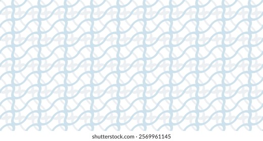 Seamless pattern with geometric abstrack line fabric pattern for kids on white background.