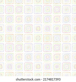 Patrón sin soldadura, fondo abstracto geométrico, dibujado a mano