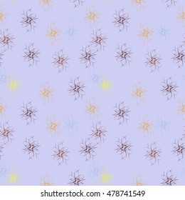 seamless pattern with geometric abstract figures