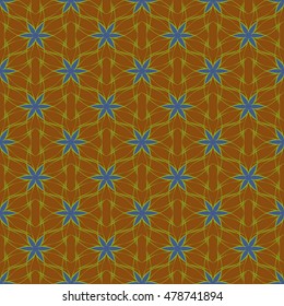 seamless pattern with geometric abstract figures