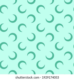 Seamless pattern geometric abstract. Moon