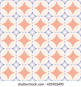 Seamless pattern, geometric pattern, abstract, rounds pattern. Modern stylish texture, pattern with blue and pink ornament
