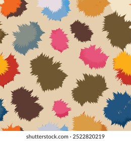 Seamless Pattern Geometric Abstract Texture Vector Illustration Wallpaper Background