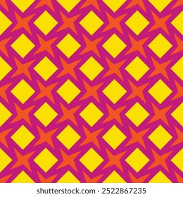 Seamless Pattern Geometric Abstract Texture Vector Illustration Wallpaper Background