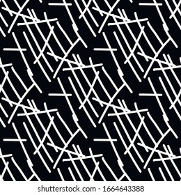 Seamless pattern with geometric Abstraction
