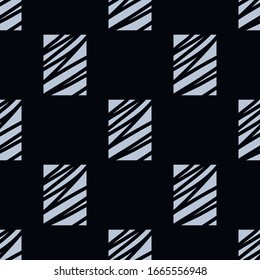 Seamless pattern with geometric Abstraction