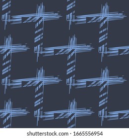 Seamless pattern with geometric Abstraction