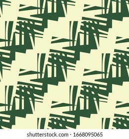 Seamless pattern with geometric Abstraction