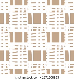 Seamless pattern with geometric Abstraction